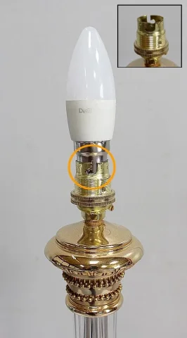 FRENCH RESTAURATION STYLE LAMP