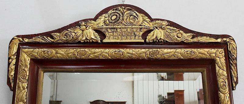 ART NOUVEAU PERIOD MIRROR