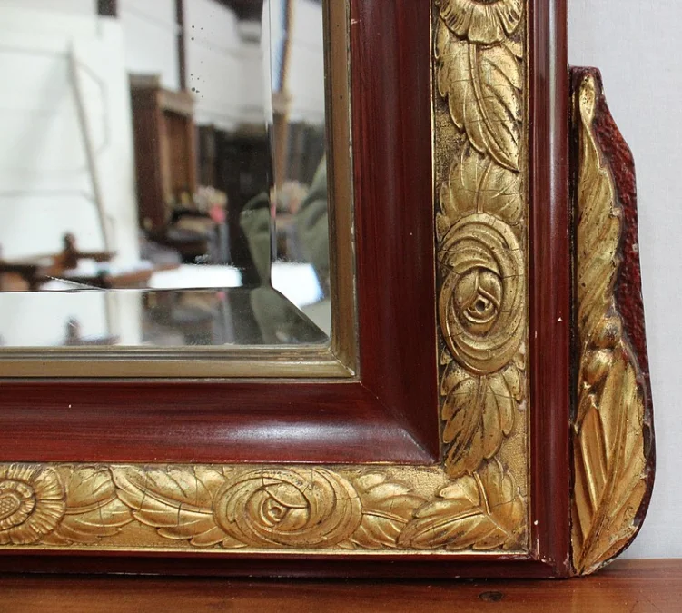 ART NOUVEAU PERIOD MIRROR