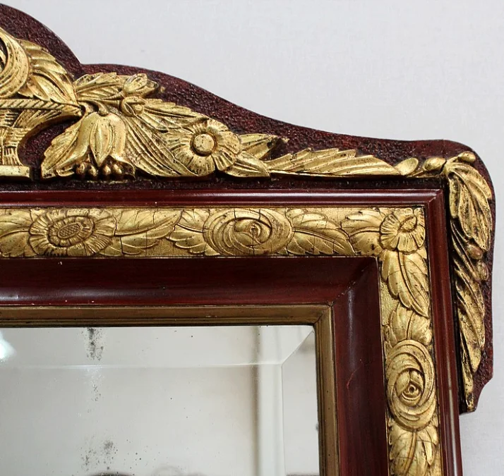 ART NOUVEAU PERIOD MIRROR