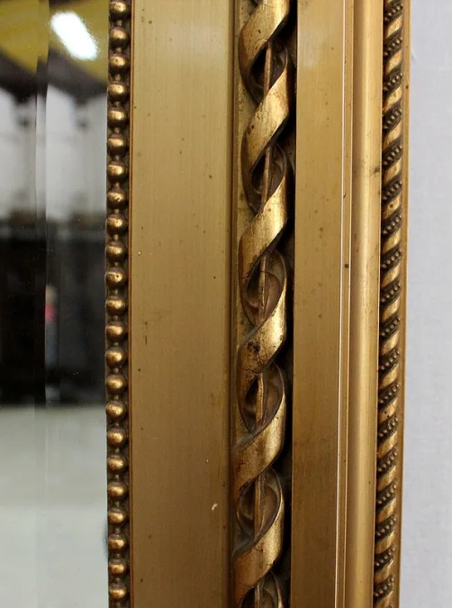LOUIS XVI STYLE TRUMEAU MIRROR