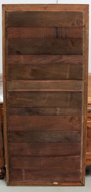 LOUIS XVI STYLE TRUMEAU MIRROR
