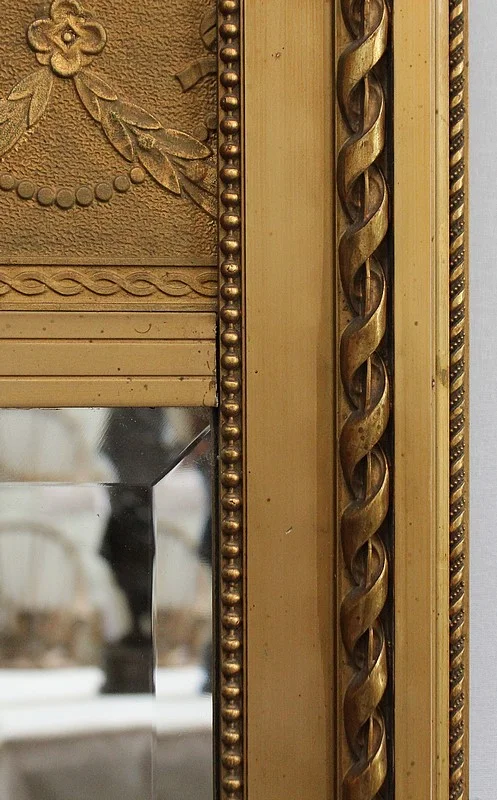 LOUIS XVI STIJL TRUMEAU SPIEGEL