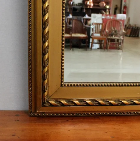 LOUIS XVI STYLE TRUMEAU MIRROR