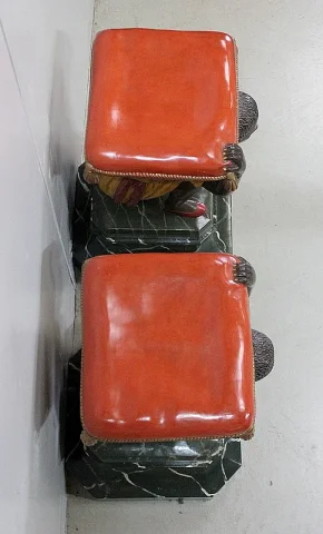 PAIR OF VENITIAN SEATS