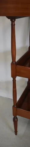 Petite Table Poudreuse en Acajou, fabrication « Escalier de Cristal », style Louis XVI – Fin XIXe