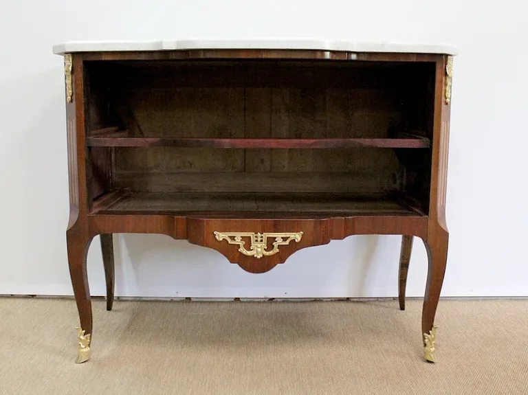 Commode Sauteuse, Style Transition Louis XV/Louis XVI – Fin XIXe