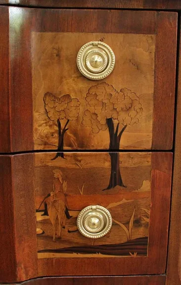 Commode Sauteuse, Style Transition Louis XV/Louis XVI – Fin XIXe