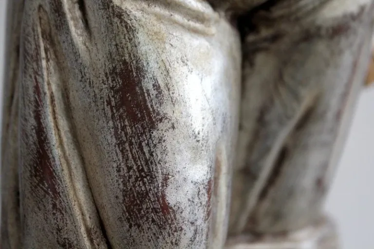 Nubien Porte-Torchère en Bois Sculpté, goût Vénitien – 1ère partie XXe
