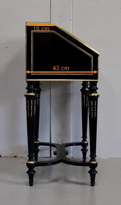 NAPOLEON III PERIOD SLOPE TOP SCHREIBTISCH