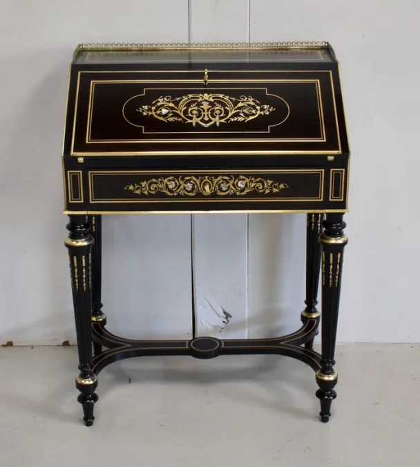 NAPOLEON III PERIOD SLOPE TOP SCHREIBTISCH