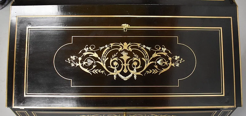 NAPOLEON III PERIOD SLOPE TOP SCHREIBTISCH