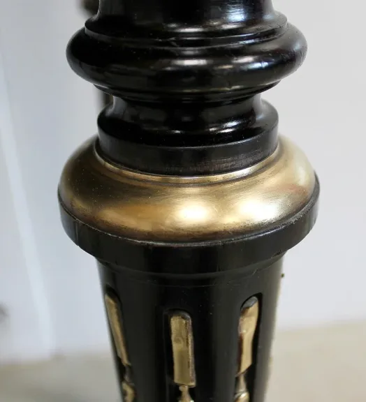 Petit Bureau de Pente en Poirier Noirci, époque Napoléon III – Début XIXe