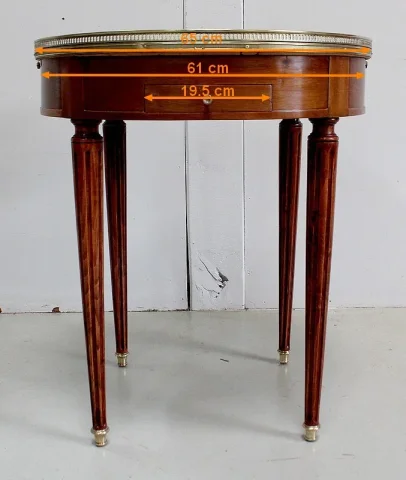 LOUIS XVI STYLE BOUILLOTTE TABLE