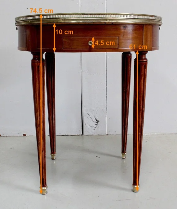 BOUILLOTTE-TISCH IM LOUIS XVI-STIL