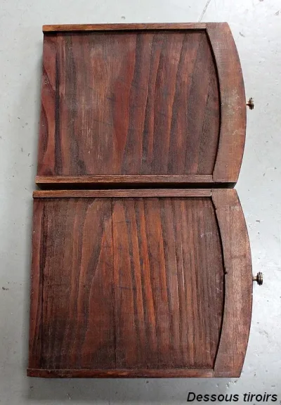 Table Bouillotte en Acajou, goût Louis XVI – Début XXe