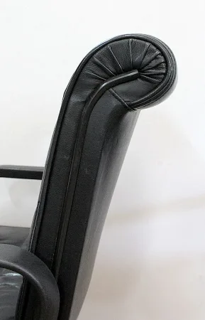 Paire de Fauteuils de Bureau en Cuir, de Richard Sapper – 1979
