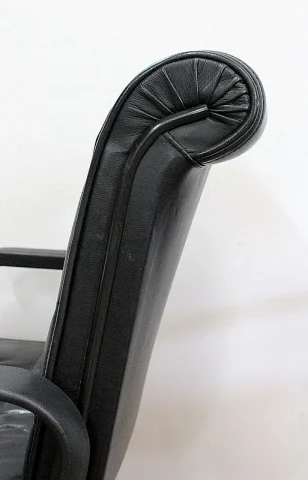 Paire de Fauteuils de Bureau en Cuir, de Richard Sapper – 1979