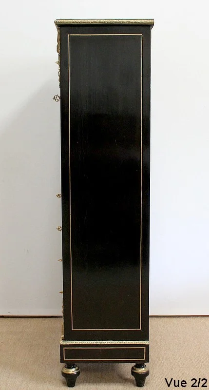Secrétaire en Bois noirci, époque Napoléon III – XIXe