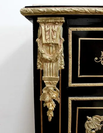 Secrétaire en Bois noirci, époque Napoléon III – XIXe