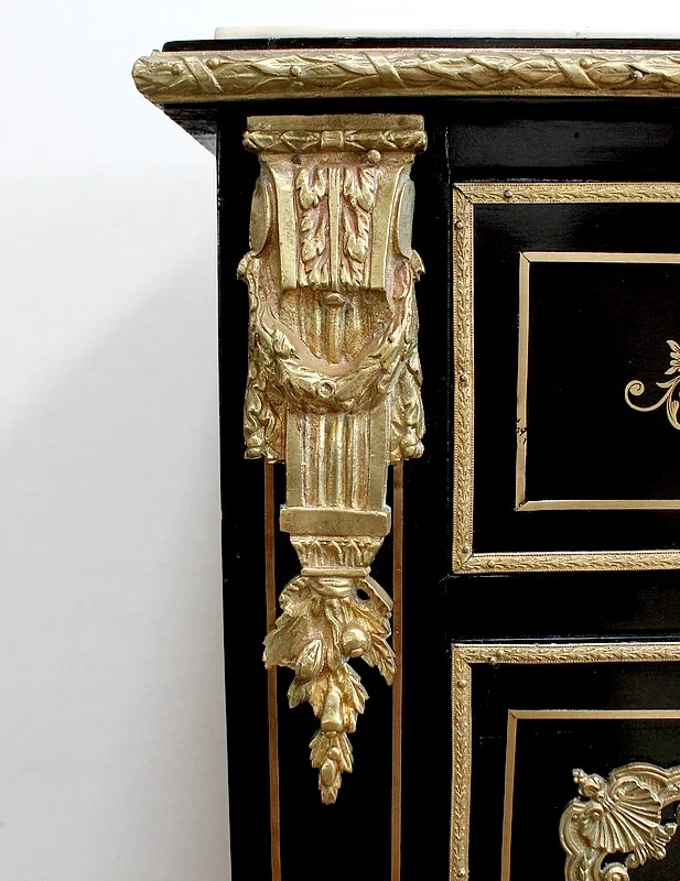 Secrétaire en Bois noirci, époque Napoléon III – XIXe