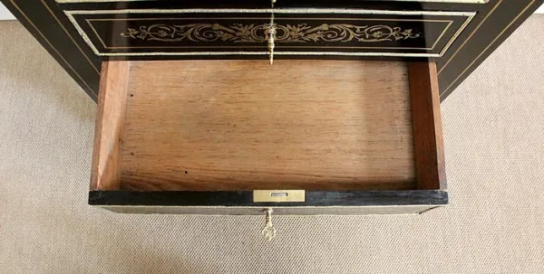 Secrétaire en Bois noirci, époque Napoléon III – XIXe