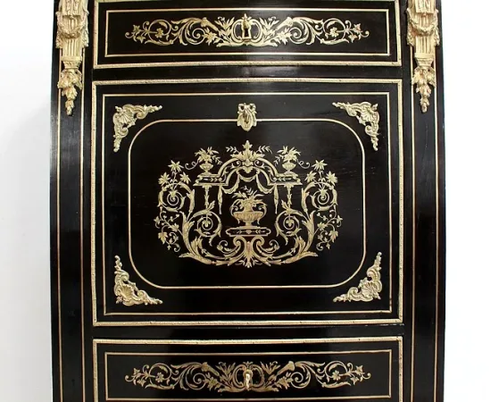 Secrétaire en Bois noirci, époque Napoléon III – XIXe