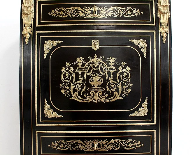 Secrétaire en Bois noirci, époque Napoléon III – XIXe