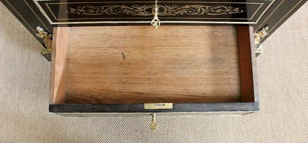 Secrétaire en Bois noirci, époque Napoléon III – XIXe
