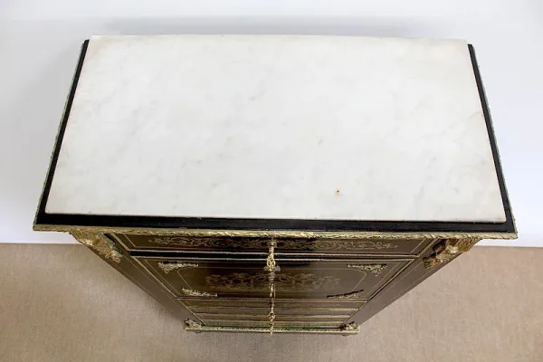 Secrétaire en Bois noirci, époque Napoléon III – XIXe