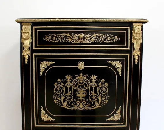 Secrétaire en Bois noirci, époque Napoléon III – XIXe