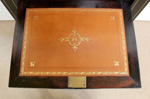 Secrétaire en Bois noirci, époque Napoléon III – XIXe