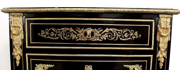Secrétaire en Bois noirci, époque Napoléon III – XIXe