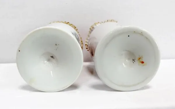 Importante Paire de Vases en Opaline – 1900