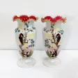 Importante Paire de Vases en Opaline – 1900