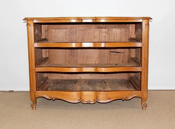 Commode de Port Nantaise en Acajou Jaune de Saint-Martin, époque Louis XV – XVIIIe