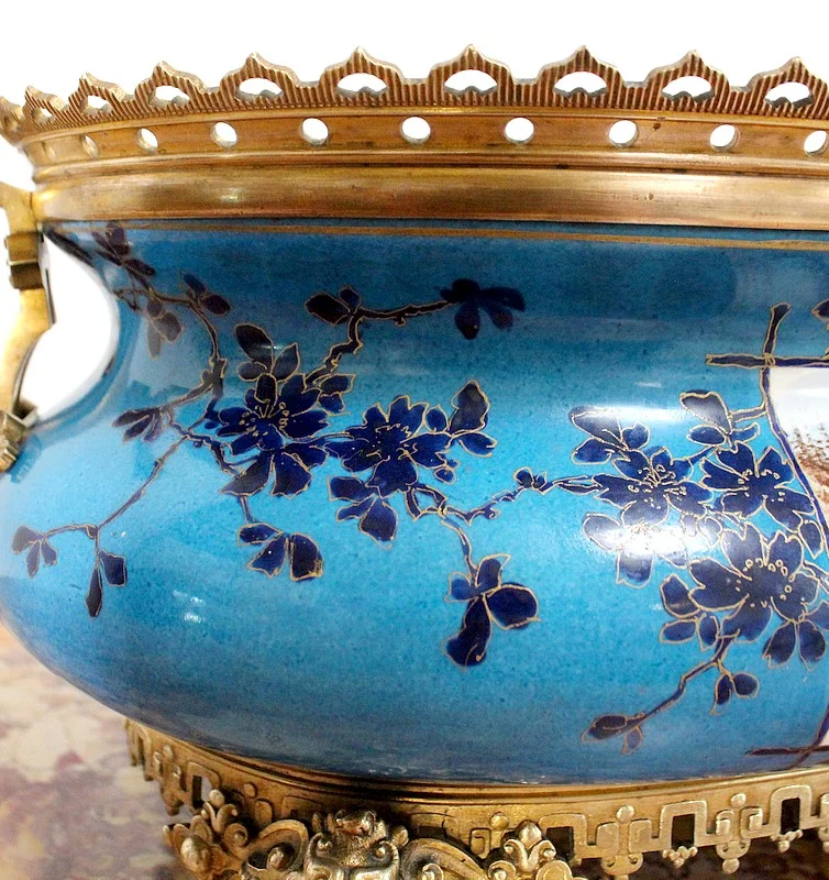 JARDINIERE DES SPÄTEN 19. JAHRHUNDERTS