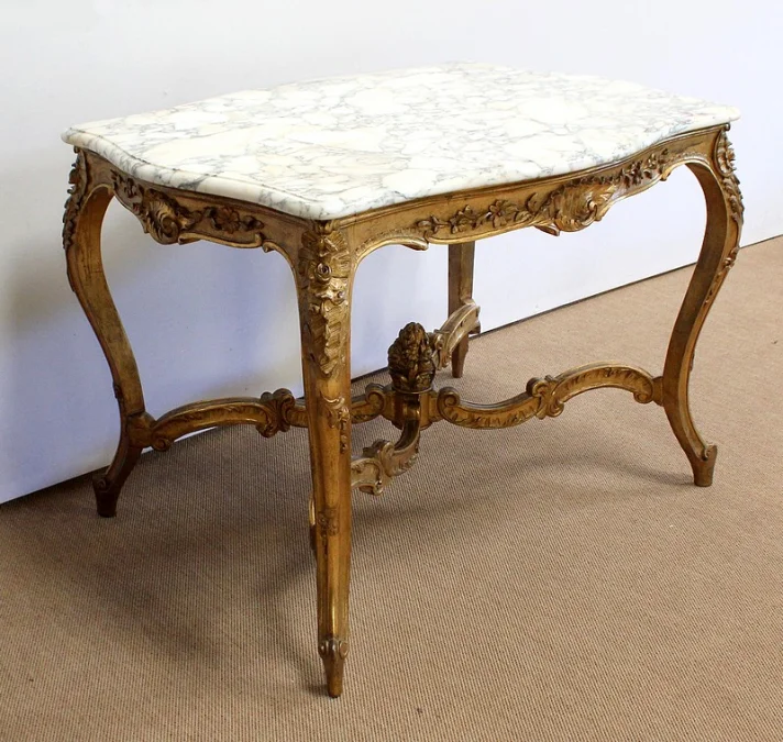 FRANZÖSISCHE REGENCY STYLE-TABELLE
