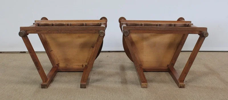 PAIR OF ARMCHAIRS