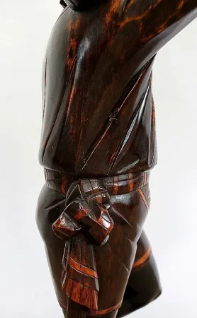 Sellette Ornementale en Bois - XIXe
