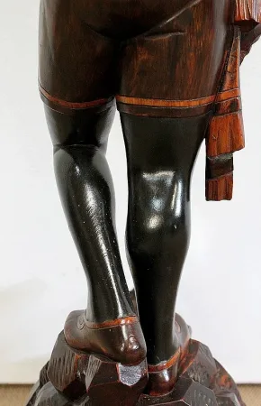 Sellette Ornementale en Bois - XIXe