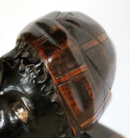 Sellette Ornementale en Bois - XIXe