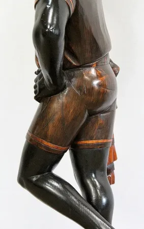 Sellette Ornementale en Bois - XIXe