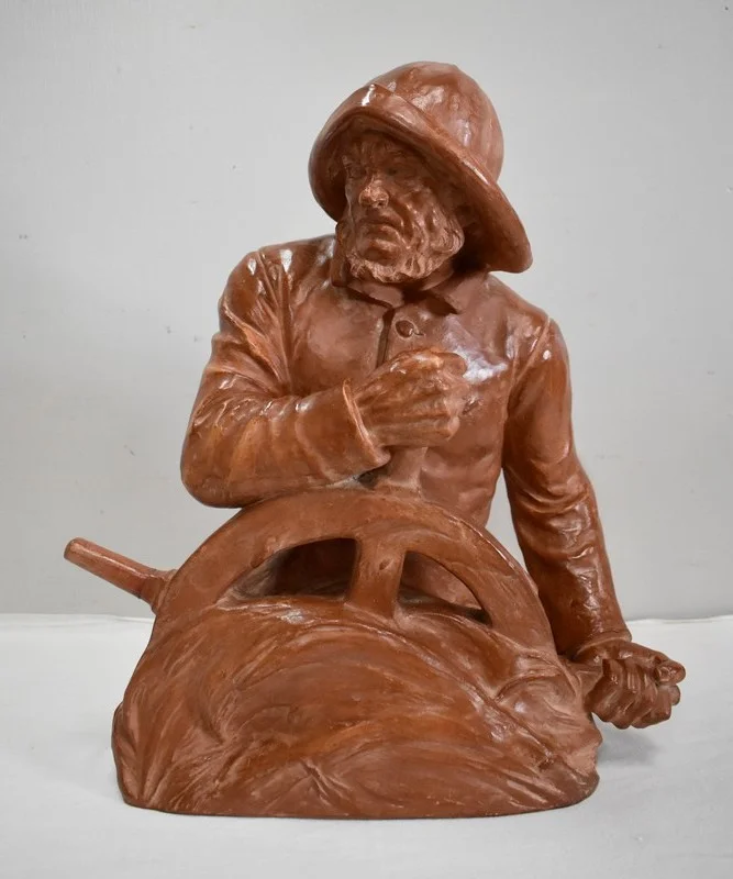 EARTHENWARE BUST