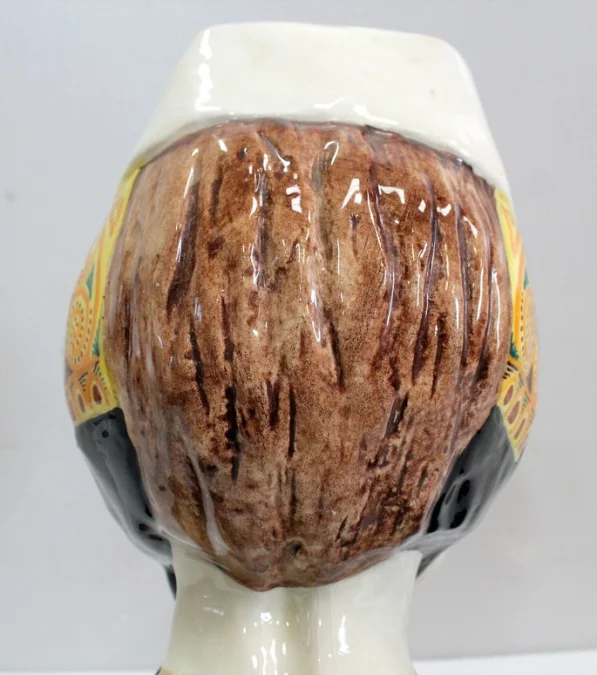 Buste en Faïence d’une Bigoudène, par H. Porson – 1920 / 1930