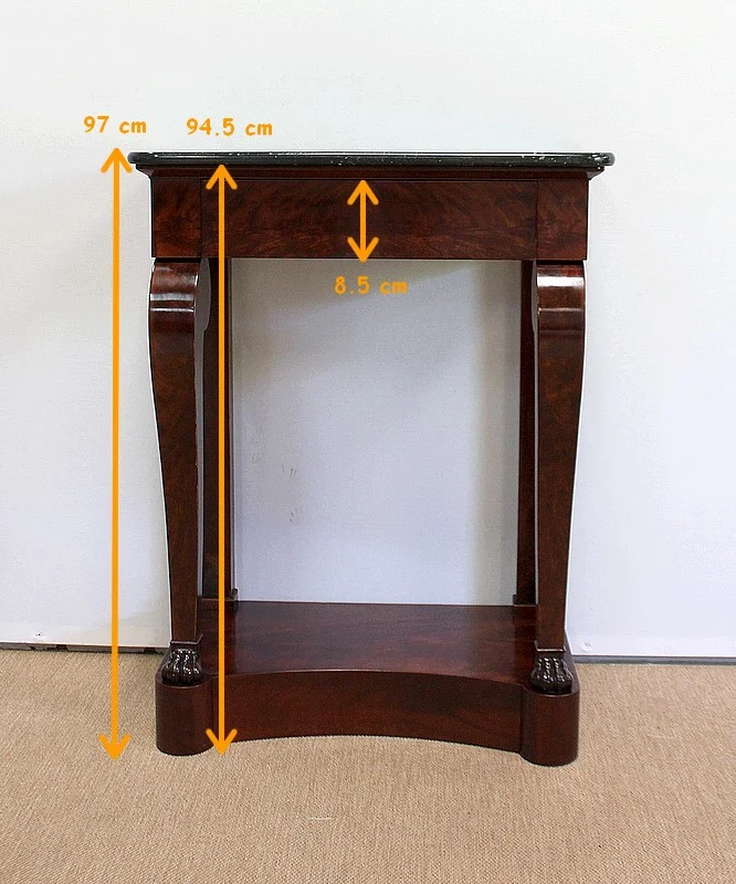 FRENCH RESTAURATION PERIOD CONSOLE TABLE