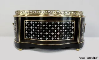Jardinière de table en Bois noirci, époque Napoléon III - XIXe