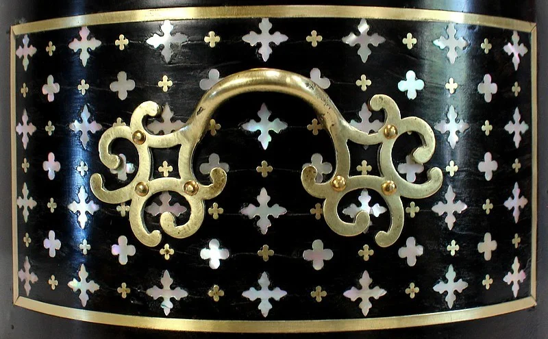 Jardinière de table en Bois noirci, époque Napoléon III - XIXe