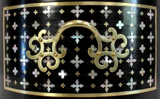 Jardinière de table en Bois noirci, époque Napoléon III - XIXe