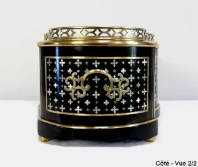 Jardinière de table en Bois noirci, époque Napoléon III - XIXe